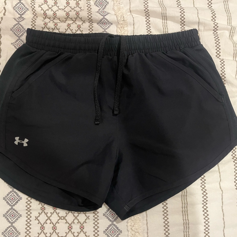 Black Under Armour Athletic Shorts